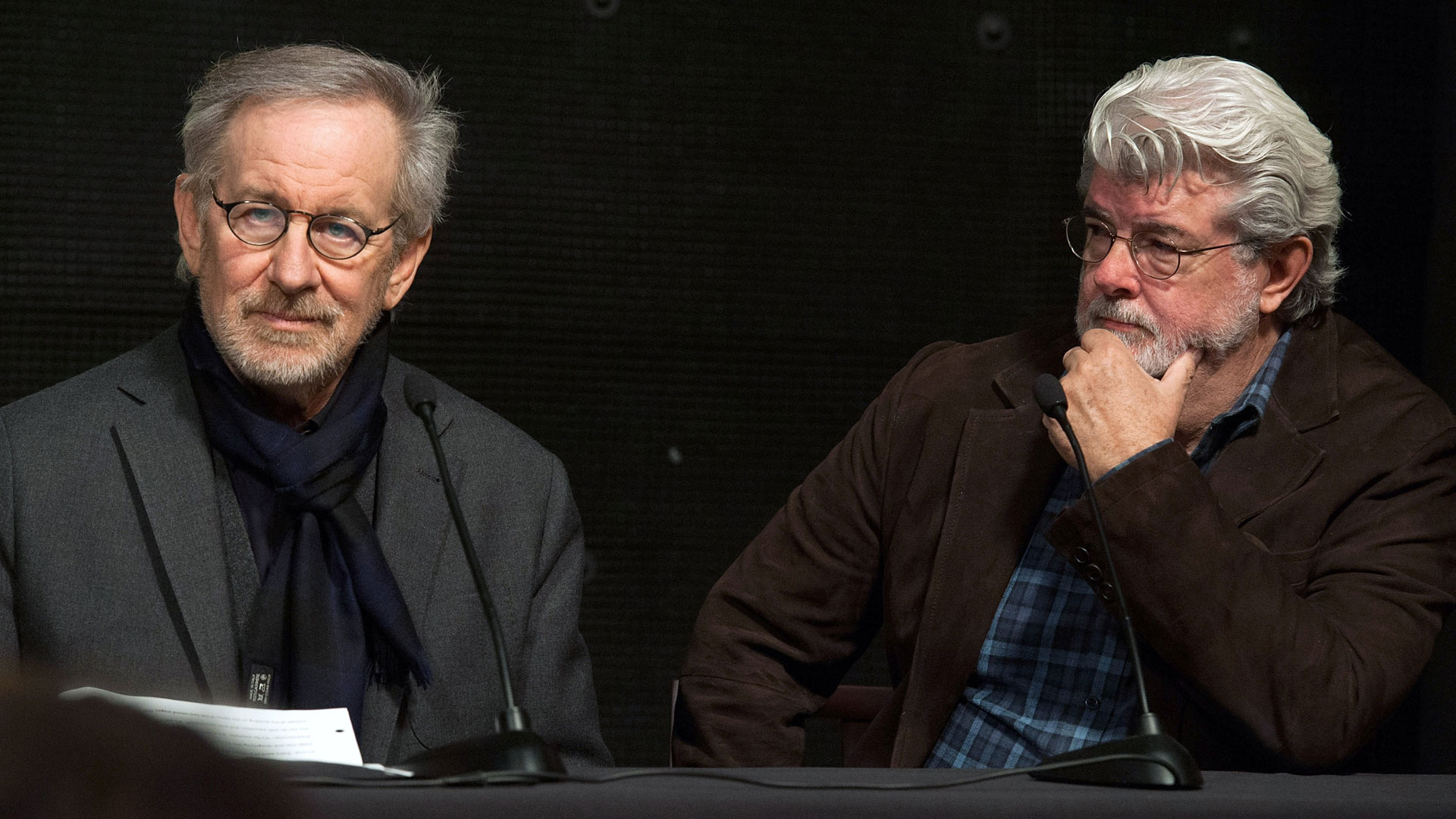 George Lucas and Steven Spielberg